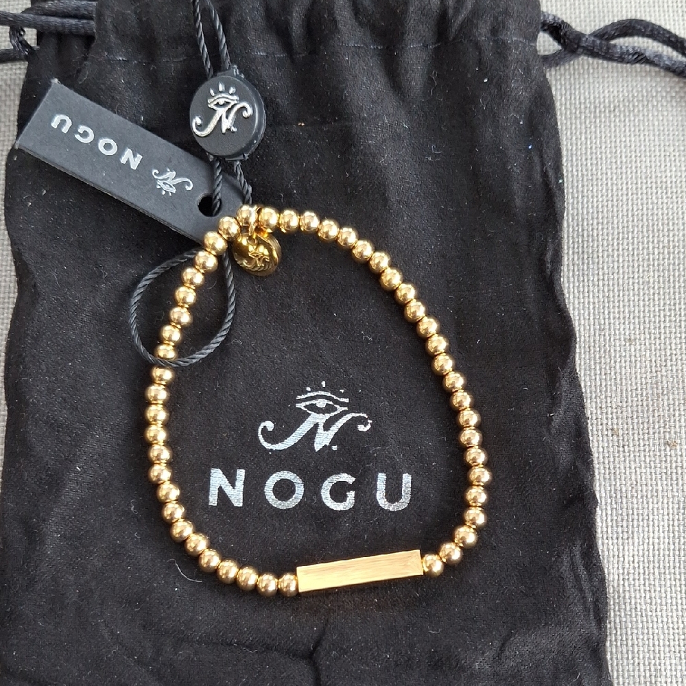 Gold Beaded Bracelet